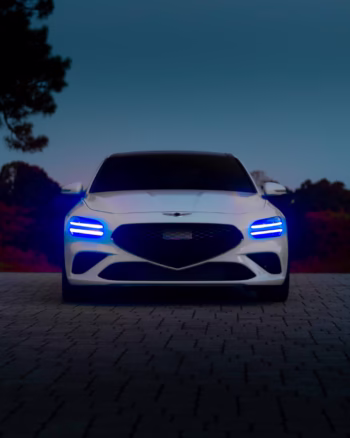 2022+ Genesis G70 Blue DRL Boards – Daytime Running Light Color Upgrade Kit