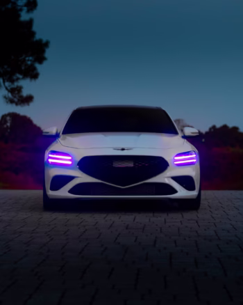 2022+ Genesis G70 Purple DRL Boards – Daytime Running Light Color Upgrade Kit
