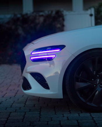2022+ Genesis G70 Purple DRL Boards – Daytime Running Light Color Upgrade Kit - Image 2