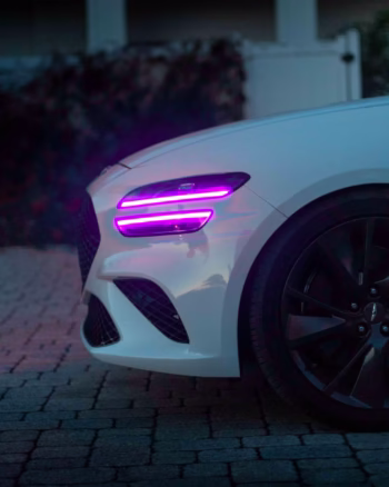 2022+ Genesis G70 Pink DRL Boards – Daytime Running Light Color Upgrade Kit (Copy) - Image 2